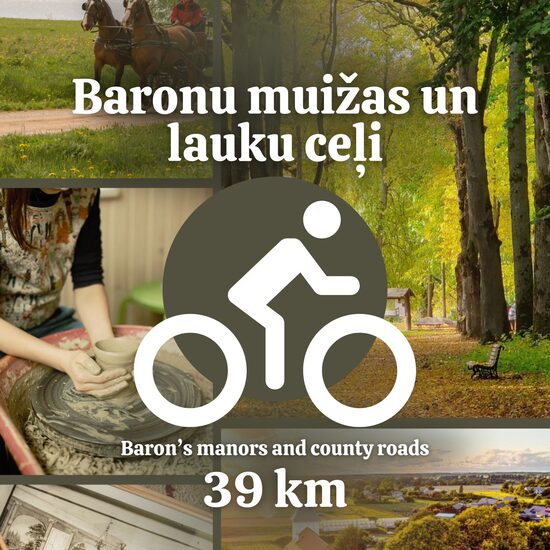 Baronų dvarai ir kaimo keliai